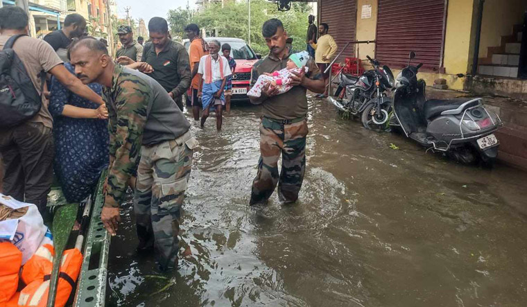Chennai floods Indian Army rescue